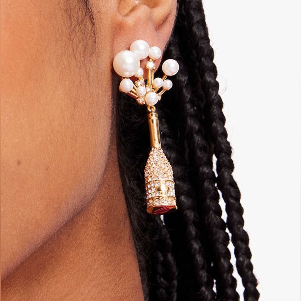 NEW Kate Spade Cheers To That Earrings